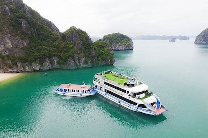 Halong Bay Luxury Cruise Full Day Tour from Hanoi: All-inclusive