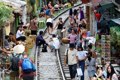 河內市半日私人旅遊：隱藏的角落和火車街