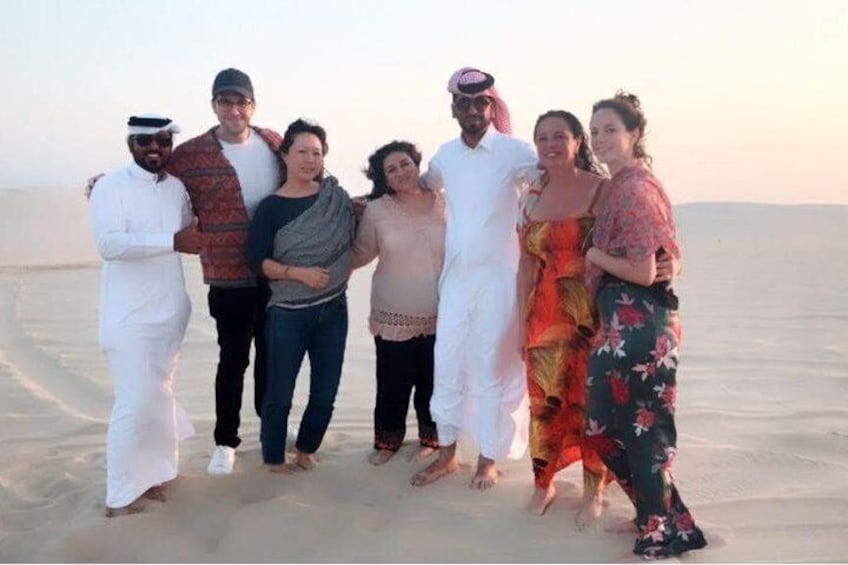 Half Day Desert Safari || Sand Boarding || Camel Ride || Inland Sea Visit ||