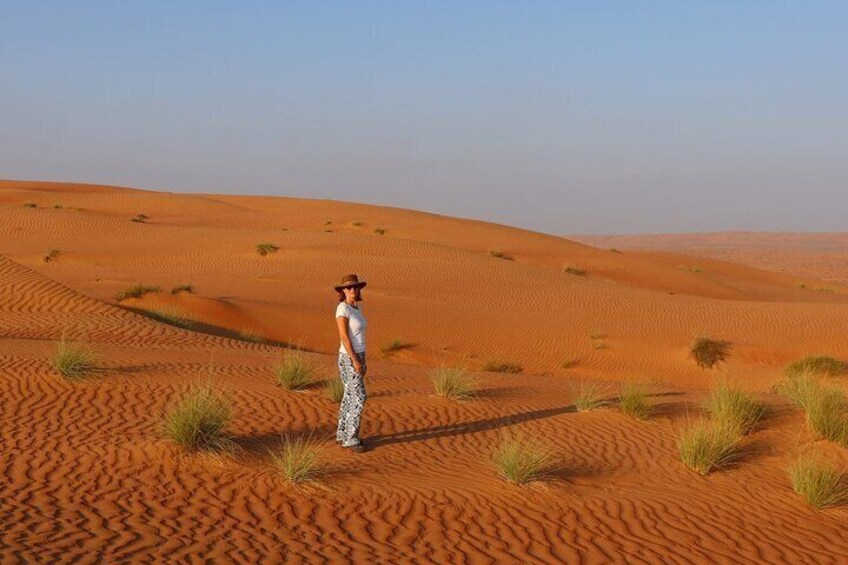 Private Day Trip to Wahiba Sands & Wadi Bani Khalid (Desert Safari)