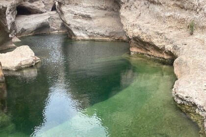 Private Day Trip to Wadi Shab & Bimmah Sinkhole Price Up To 5 Persons