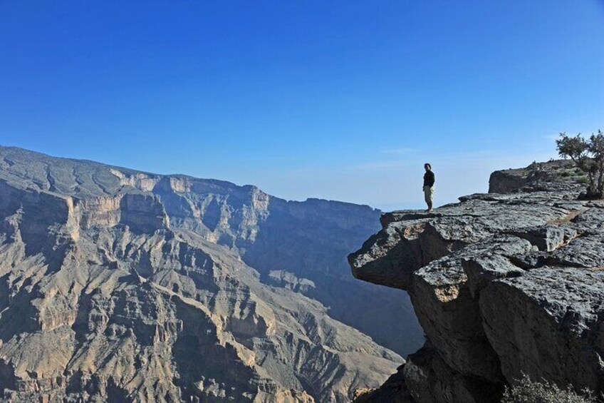 Day Trip To Misfat Al Abreyeen,Wadi Ghul, Jabal Shams (The Grand Canyon of Oman)