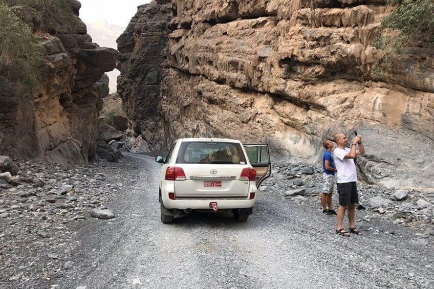Day Trip to Jabal Shams (Grand Canyon of Oman) Wadi Nakhar, Misfat Al Abriyeen 