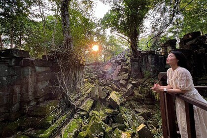 Kulen Mountain with Beng Mealea and Banteay Srei Full Day Tour