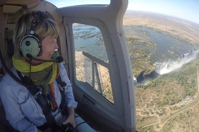 Helicopter Ride (window view)