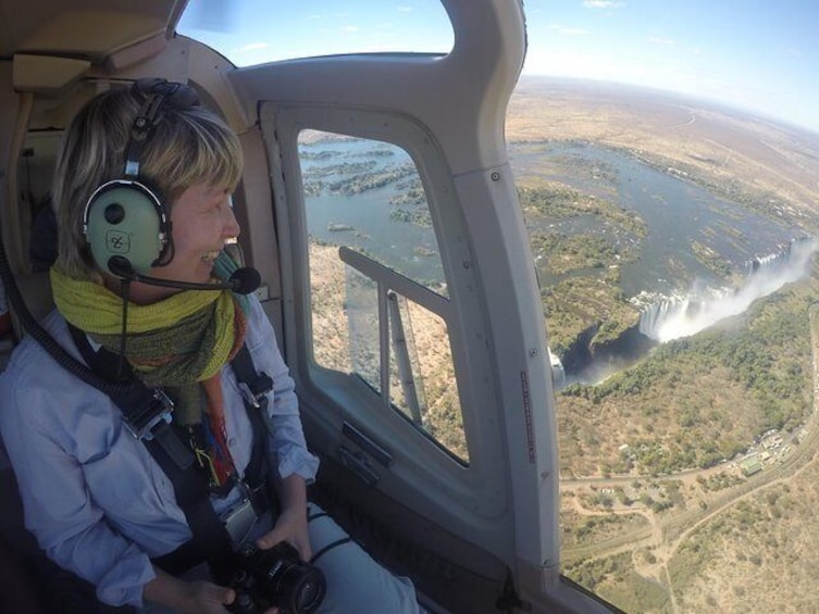 Helicopter Ride (window view)