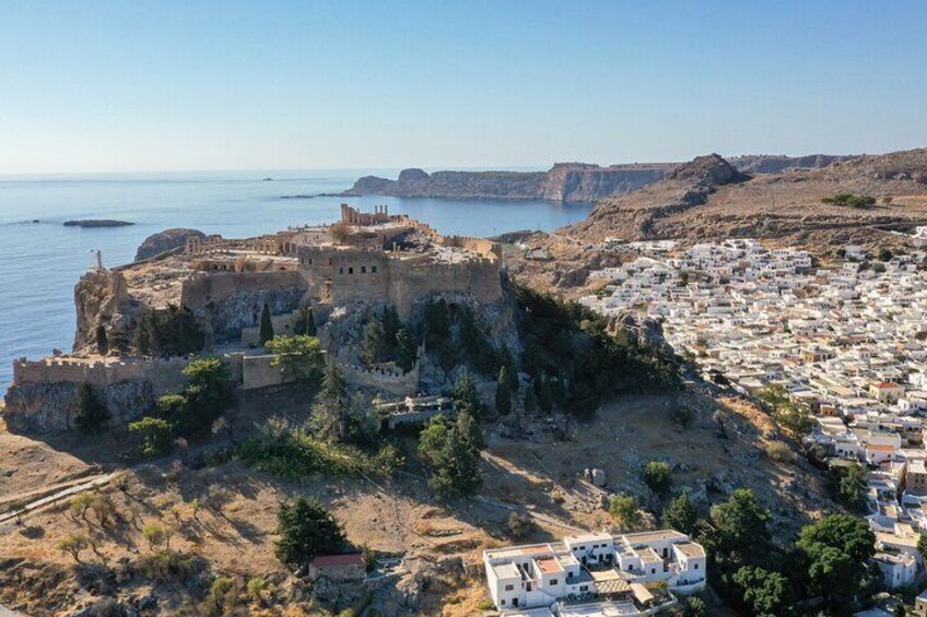 Rhodes in a Half - Day Tour : Explore the Medieval Town & Lindos 