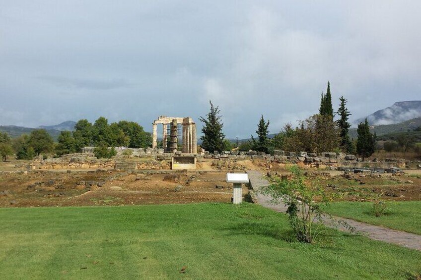 Zeus Temple, Ancient Nemea