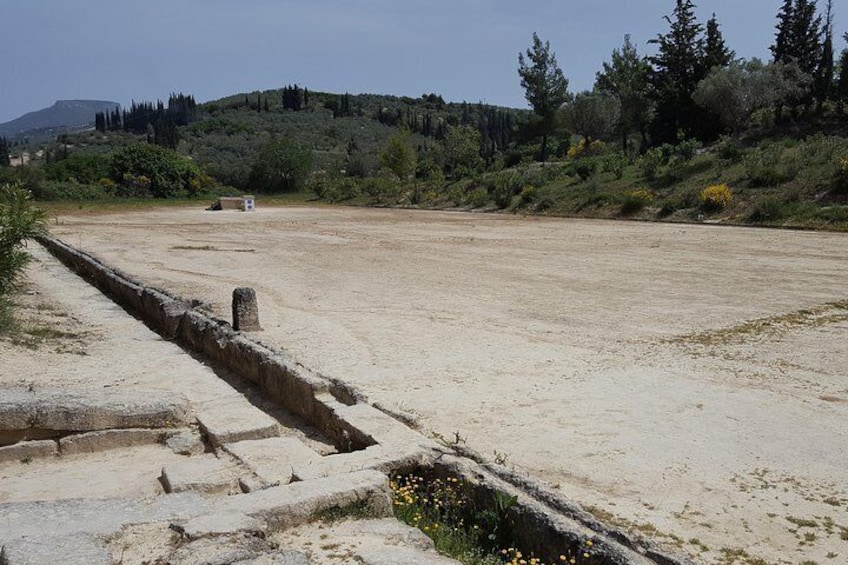 Ancient Nemea's stadium