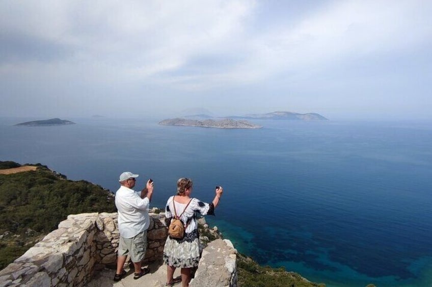 View from the Castle of Kritinia