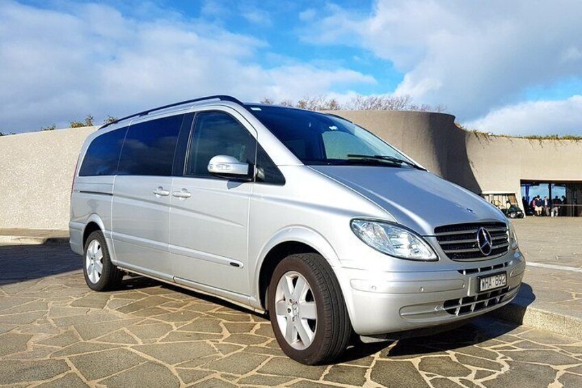 Luxury Leather seated Mercedes Viano