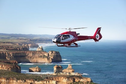 Helicopter Flight + Seafood Dining Private Luxury Great Ocean Road Tour 