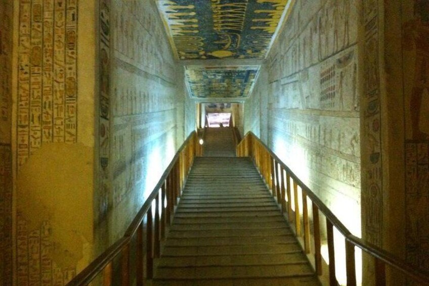 one of the Tomb at Valley of the Kings 