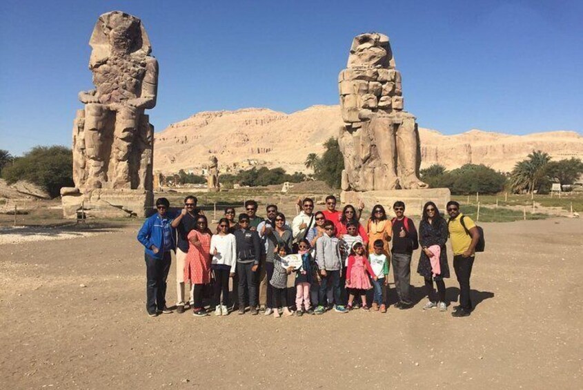 Private Half Day West Bank Tour to Valley of the Kings Queen Hatshepsut Temple and Colossi of Memnon