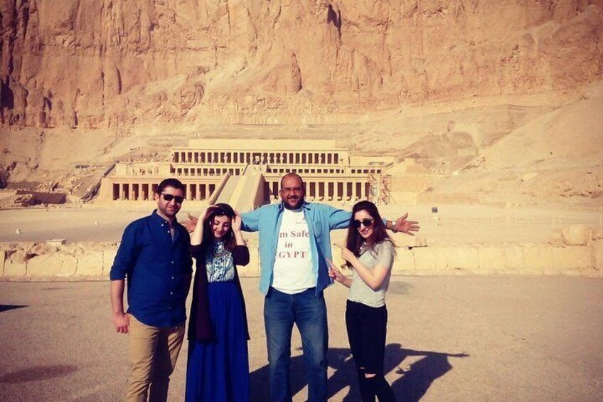 Private Half Day West Bank Tour to Valley of the Kings Queen Hatshepsut Temple and Colossi of Memnon