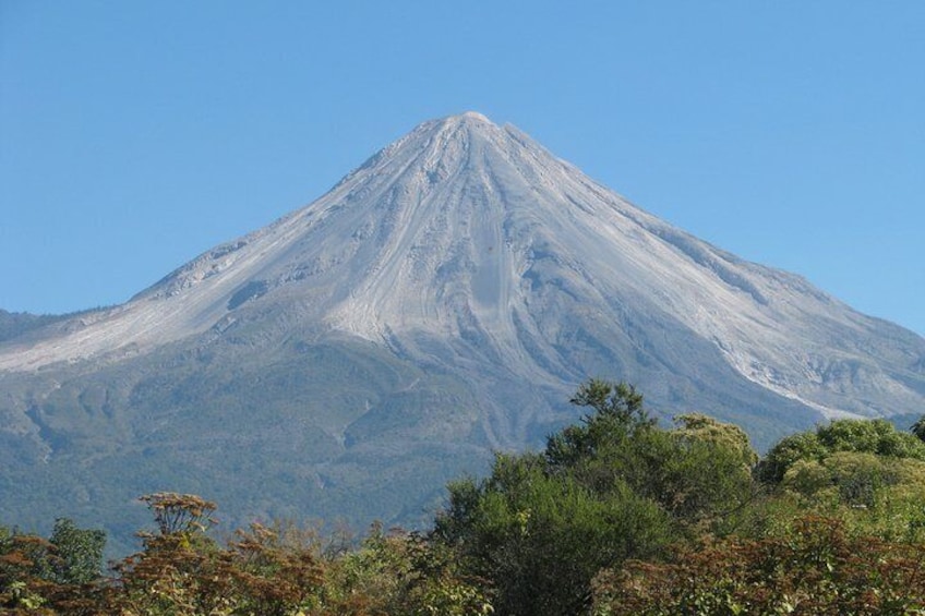 active volcano of colima