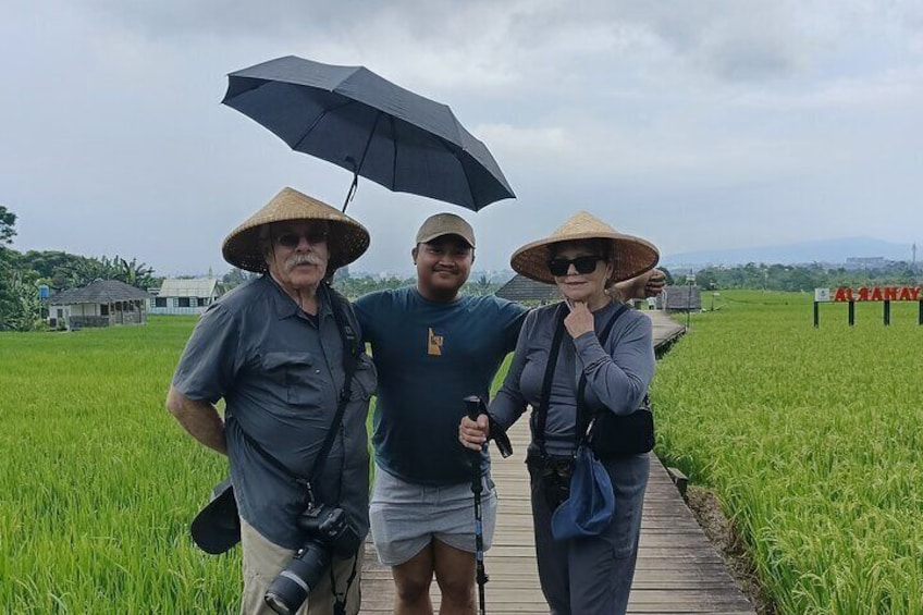 Jakarta Bogor Botanical Garden, Waterfall and Rice terrace, Lunch