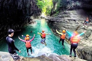 Canyoneering with pick up and drop off