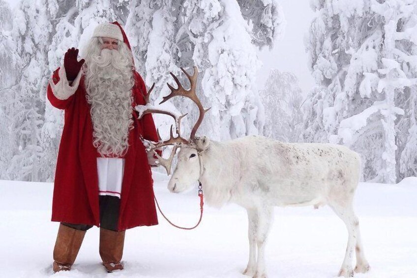 Private guided by VIP car Rovaniemi City tour and Santa Claus Village
