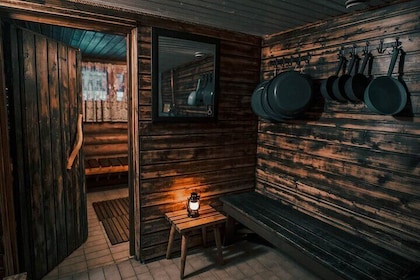 VIP SERVICE Traditional Finnish Log Sauna and Food Experience