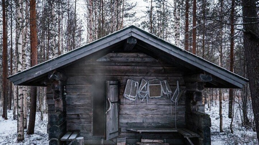 VIP SERVICE Traditional Finnish Log Sauna and Food Experience