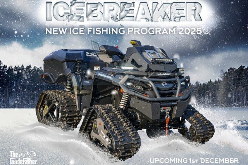 "ICEBREAKER" Ice Fishing VIP Private Tour 