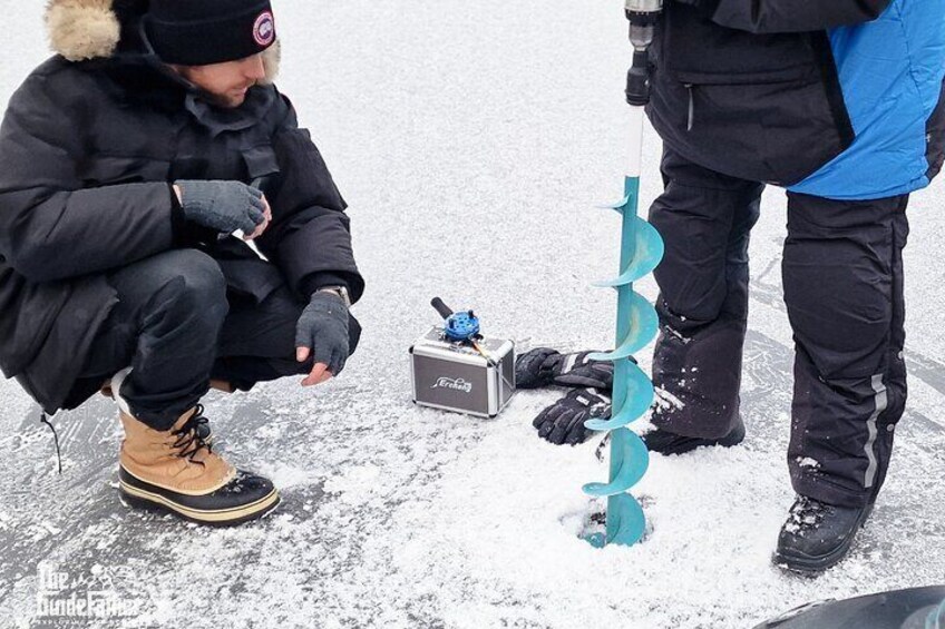 "ICEBREAKER" Ice Fishing VIP Private Tour 