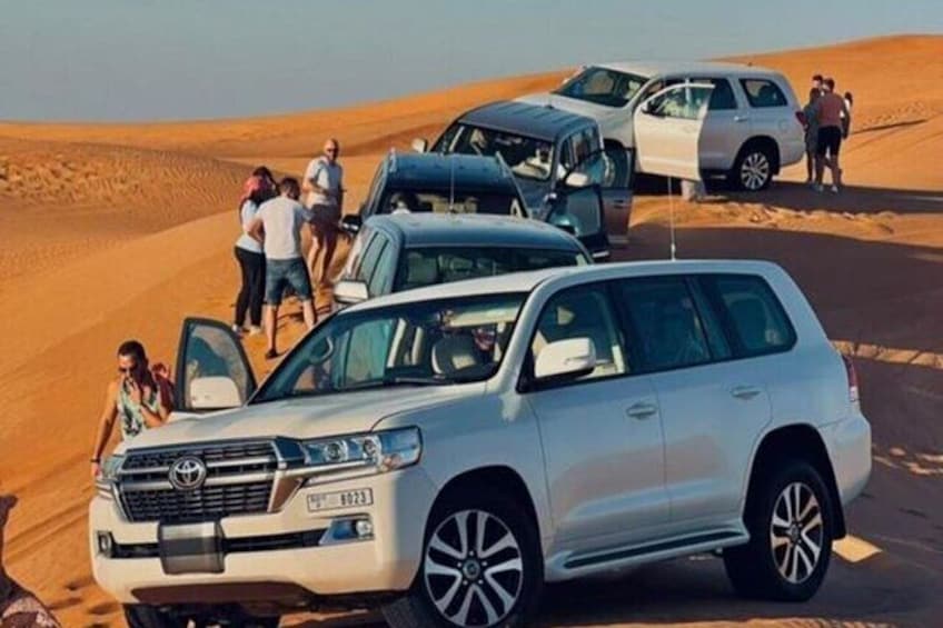 Premium Desert Safari with Camel Ride and BBQ in Dubai