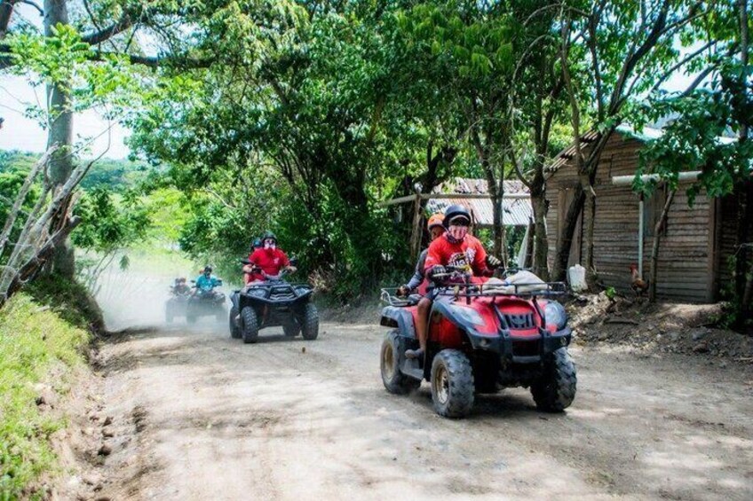 ATV's Fun Tour from Amber Cove or Taino Bay 