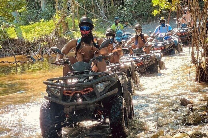 ATV's Fun Tour from Amber Cove or Taino Bay 