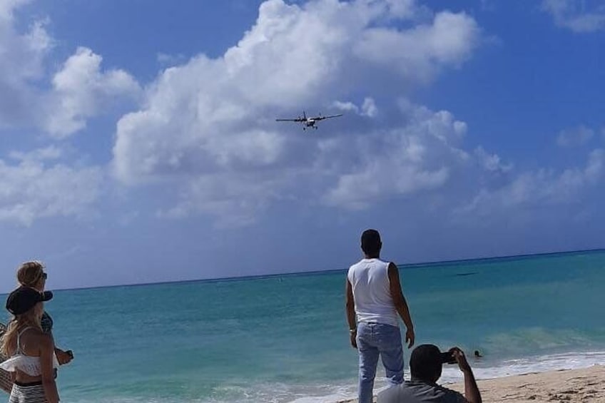 Flying in