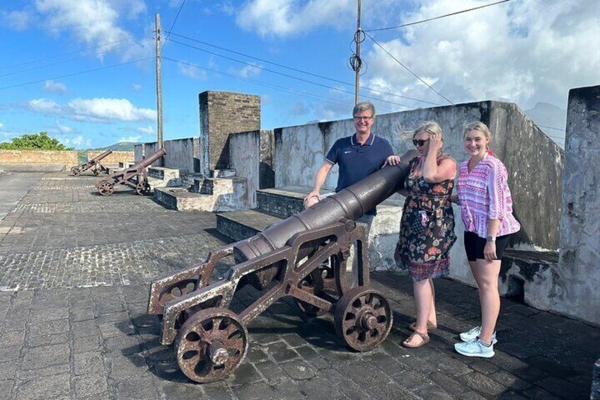 Fort Charlotte, Botanical Gardens Scenic Tour & Beach w/ Topdawg Taxi and Tours