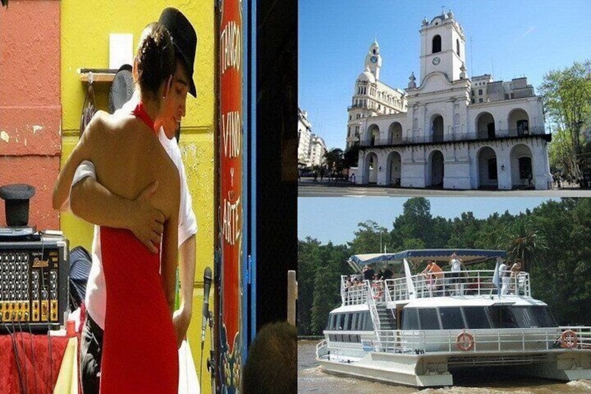 Buenos Aires Tour North & South With Optional Lunch & Tango Performance