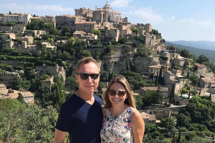 The hilltop villages of the Luberon