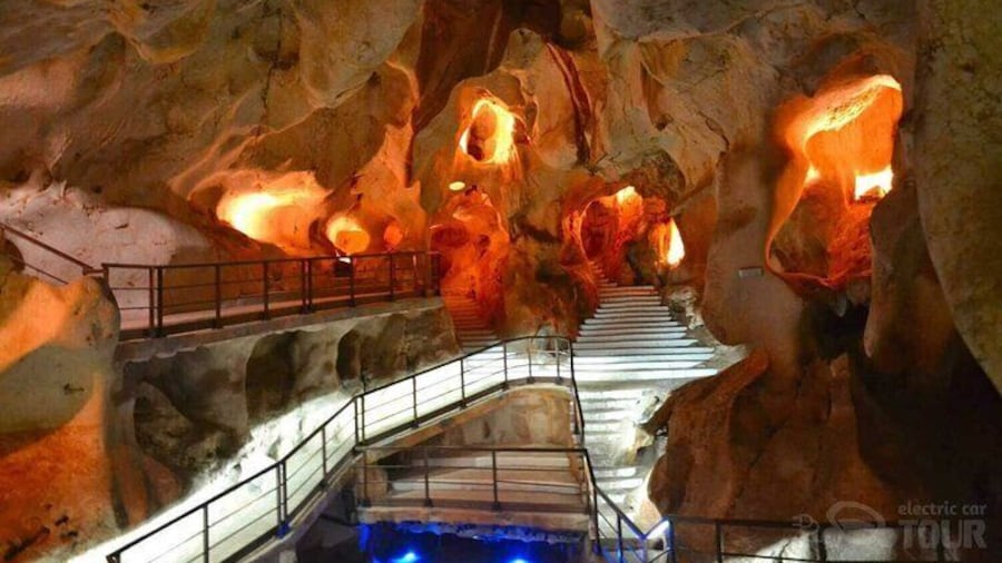 Visit The Caves of the Treasure by electric car in Malaga