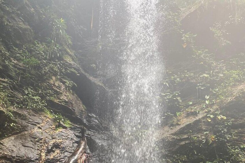 Avocat Waterfall Tour & Beach Stop Package