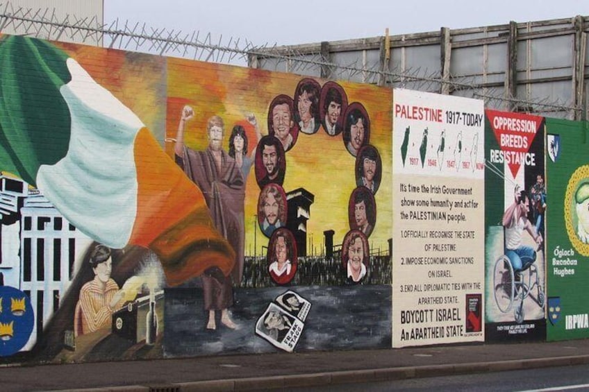 Belfast Murals Taxi Tour