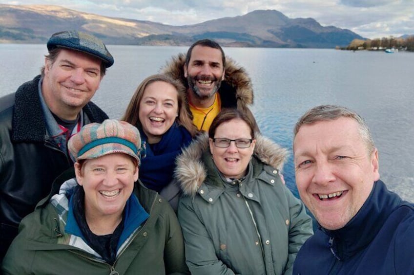 Walk along the banks of Loch Lomond
