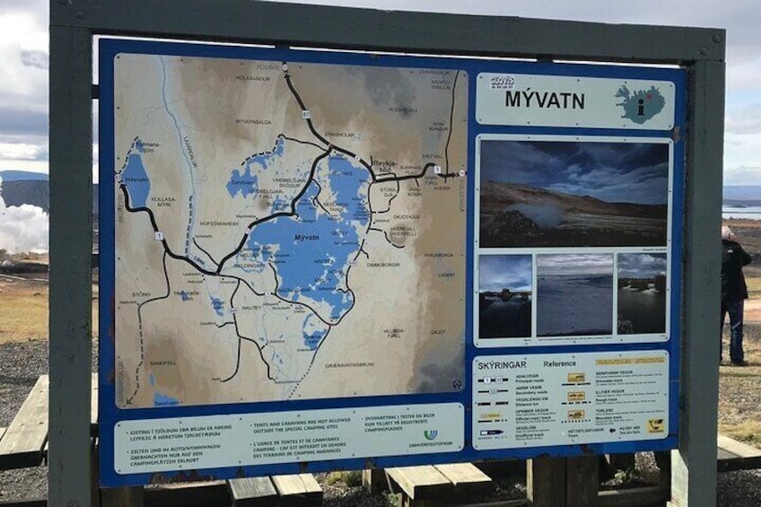 Lake Myvatn Day Tour and Godafoss Waterfall for Cruise Ships from Akureyri Port