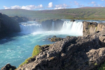 Lake Myvatn Day Tour and Godafoss Waterfall for Cruise Ships from Akureyri ...