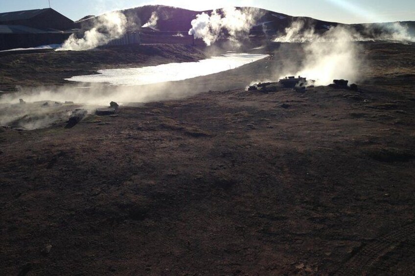 Lake Myvatn Day Tour and Godafoss Waterfall for Cruise Ships from Akureyri Port