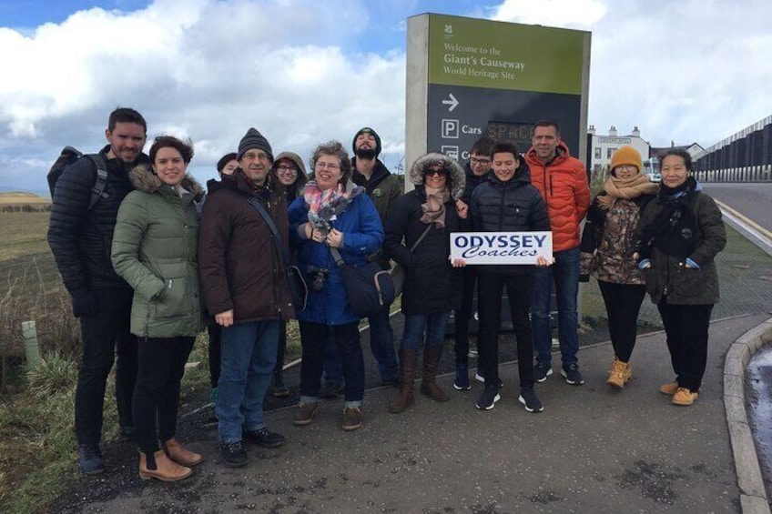 Pick up Point at the Giants Causeway