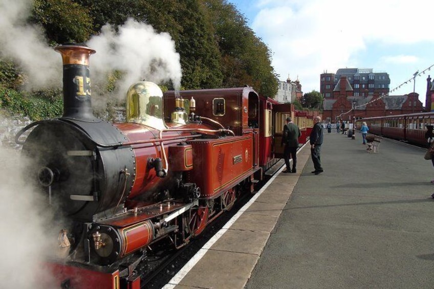 Steam Train at Douglas Station