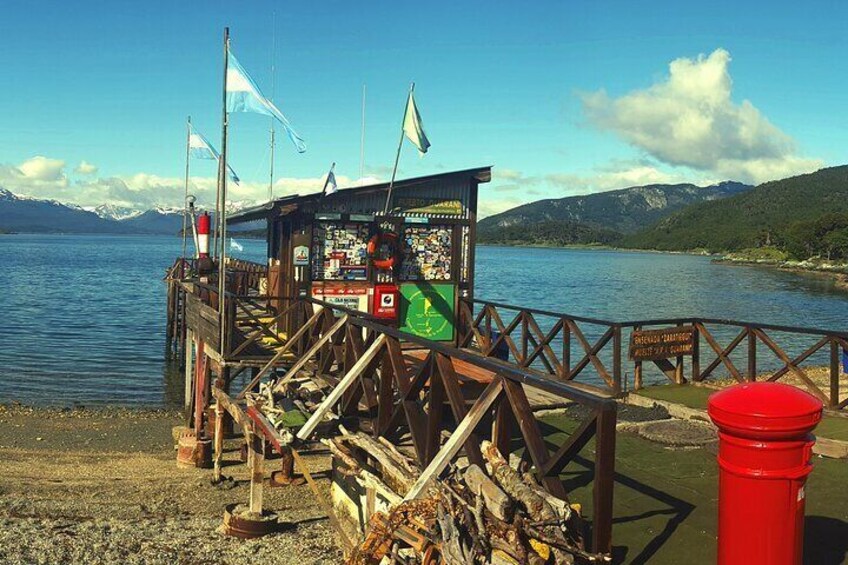 End of the World Post Office at Zaratiegui Bay