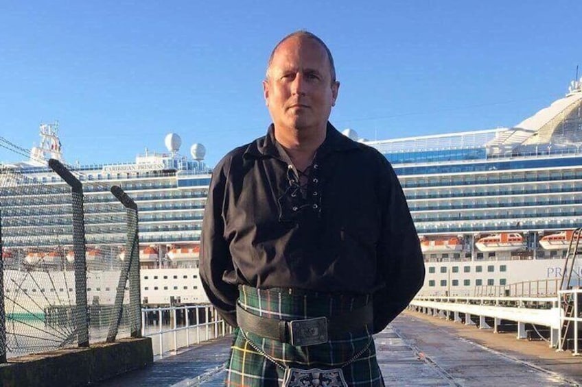 Keith at Invergordon Port