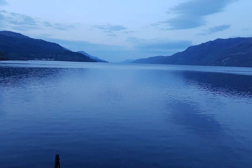 Loch Ness from Fort Augustus at dusk