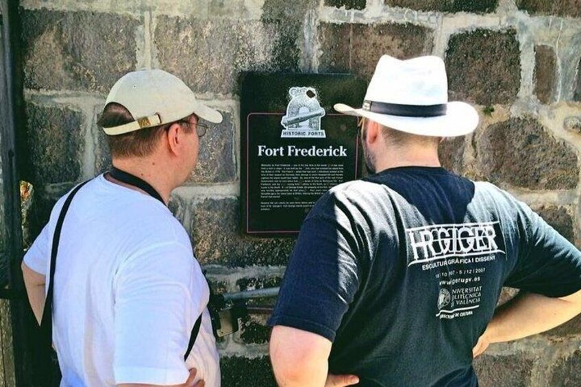 Travelers at Fort Fredrick