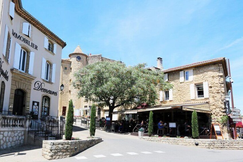 Avignon & the vineyards of Châteauneuf du Pape, where life is lived in its wine