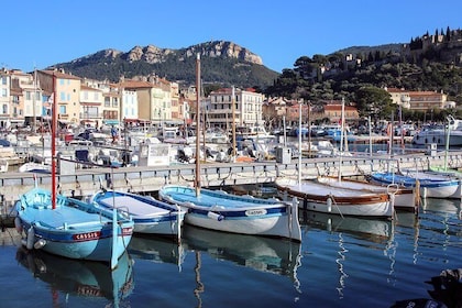 Cassis ancient fishing port, Calanques & spectacular Cap Canaille private t...