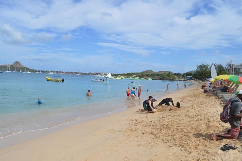 Reduit beach